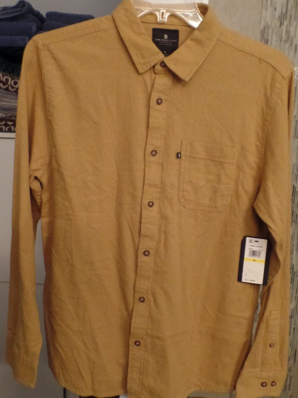JUNK FOOD Men's Long Sleeve Shirt - NWT - Medium
